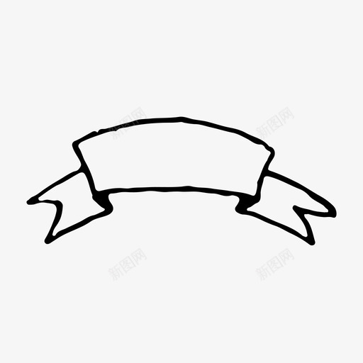 胶带色带色带横幅图标svg_新图网 https://ixintu.com 胶带 色带 色带横幅 草图