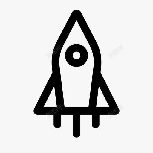 火箭宇宙飞船创业图标svg_新图网 https://ixintu.com 创业 化学 天文学 宇宙飞船 火箭 生物学 科学物理