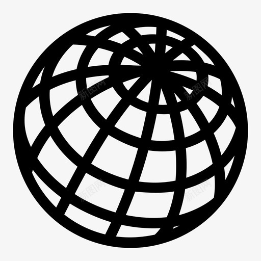 地球仪地图仪图标svg_新图网 https://ixintu.com 地图仪 地球仪