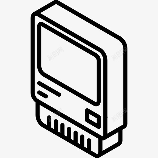 媒体播放器计算机设备图标svg_新图网 https://ixintu.com 媒体播放器 技术 技术iso大纲 旧 计算机 设备