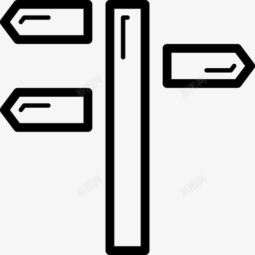 方向标地图和旗帜通用图标基本svg_新图网 https://ixintu.com 地图和旗帜 方向标 通用图标基本