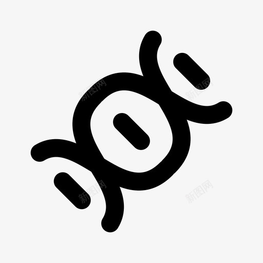 dna医疗安全图标svg_新图网 https://ixintu.com dna 医疗 可爱的游戏图标 安全 病毒