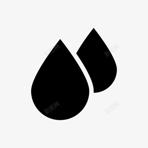 滴漏雨图标svg_新图网 https://ixintu.com 滴 漏 雨