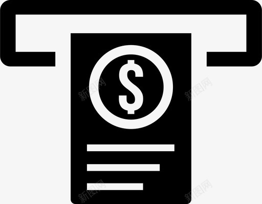 atm美元机器图标svg_新图网 https://ixintu.com atm 取款 机器 美元