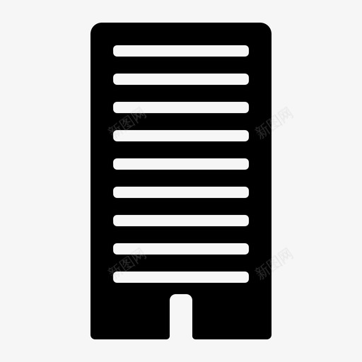 公寓楼建筑房地产图标svg_新图网 https://ixintu.com 公寓楼 建筑 房地产