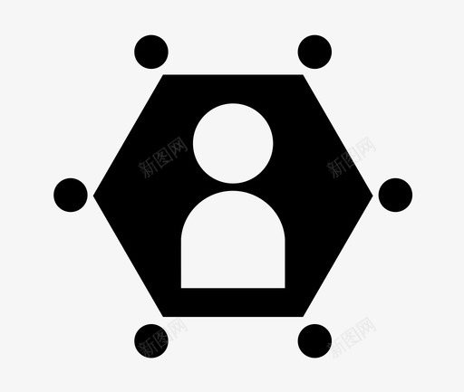 个人特征公司管理图标svg_新图网 https://ixintu.com 个人特征 公司管理