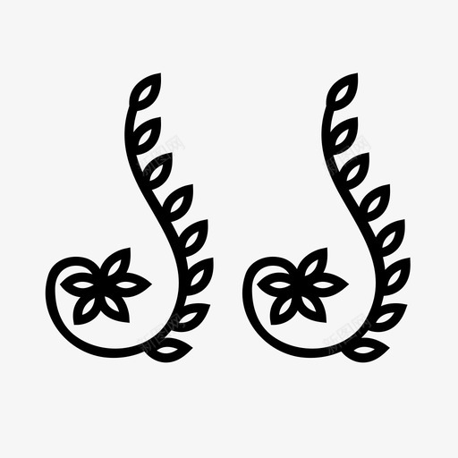 采购产品耳环时尚珠宝图标svg_新图网 https://ixintu.com 女性时尚 时尚 珠宝 装饰品 采购产品耳环 风格