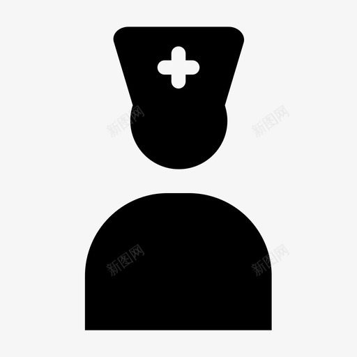 医生护士健康1图标svg_新图网 https://ixintu.com 健康1 医生 护士