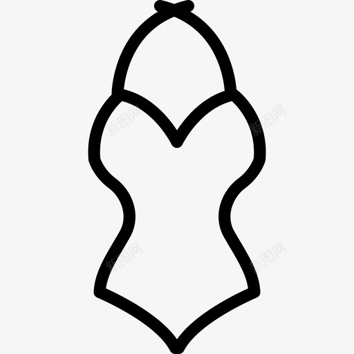 女泳衣时尚我们的最后一个夏天图标svg_新图网 https://ixintu.com 女泳衣 我们的最后一个夏天 时尚
