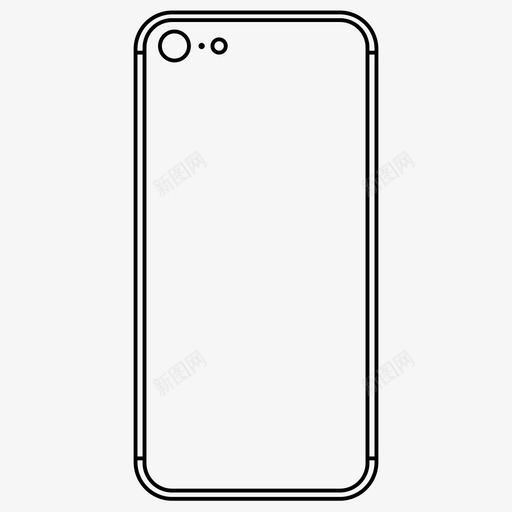 iphone苹果通讯图标svg_新图网 https://ixintu.com iphone 小工具 智能手机 苹果 苹果设备 通讯