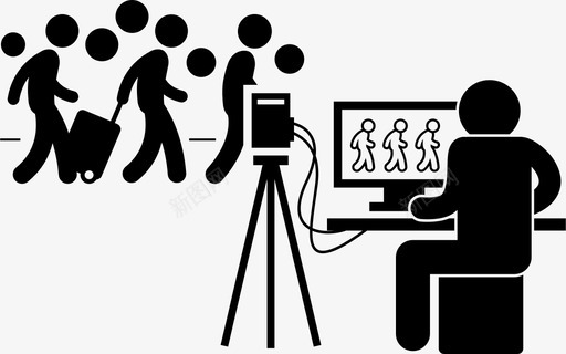 机场外国人健康筛查检查疾病图标svg_新图网 https://ixintu.com 候机楼 外国人 控制疾病病毒传播 机场外国人健康筛查 检查 疾病 病毒 预防暴发