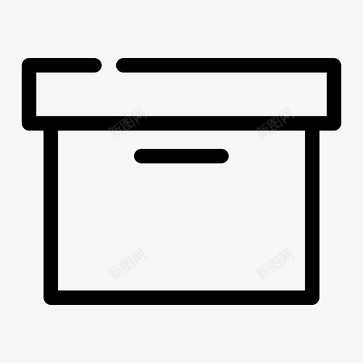 存档文件盒文档图标svg_新图网 https://ixintu.com 办公室 办公室空白介质 存档 打开 文件盒 文档