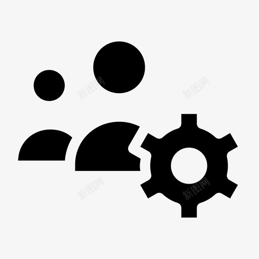 团队公司领导图标svg_新图网 https://ixintu.com 公司 团队 工作 系统 网络营销 领导