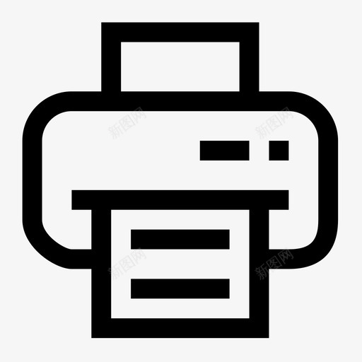 773编辑器_打印svg_新图网 https://ixintu.com 773编辑器_打印 线性 单色 简约