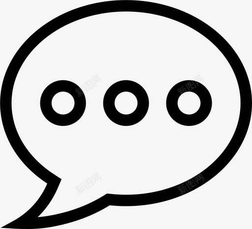 消息未选中svg_新图网 https://ixintu.com 消息未选中