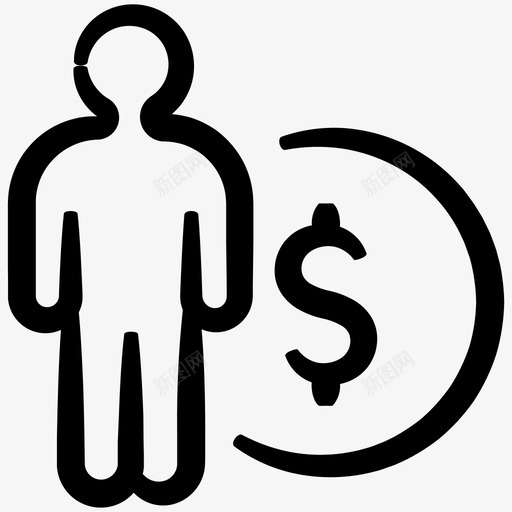 个人理财美元inky商务第8卷图标svg_新图网 https://ixintu.com inky商务第8卷 个人理财 美元