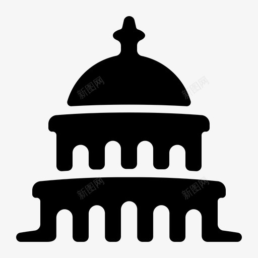 首都山纪念碑华盛顿图标svg_新图网 https://ixintu.com 世界 世界纪念碑 华盛顿 纪念碑 首都山