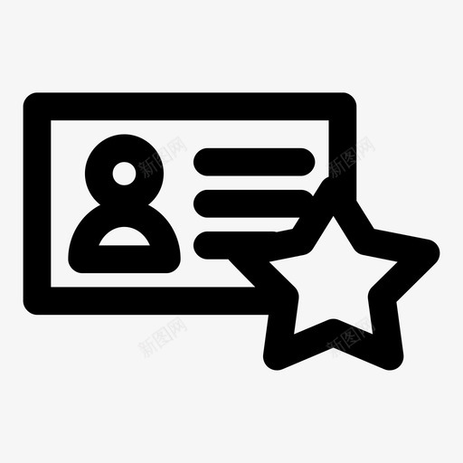 最喜欢的联系人业务朋友图标svg_新图网 https://ixintu.com 业务 最喜欢的联系人 朋友 身份证
