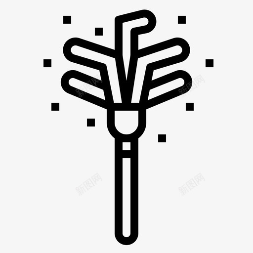 掸子扫帚清洁图标svg_新图网 https://ixintu.com 扫帚 掸子 清洁