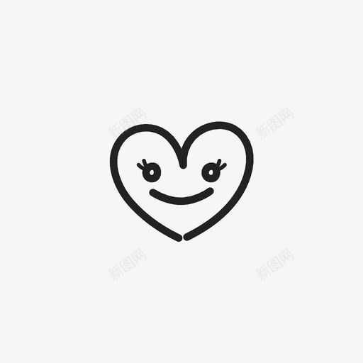甜心女情侣恋爱图标svg_新图网 https://ixintu.com 恋爱 情人节 情侣 手绘心形 甜心女 结婚