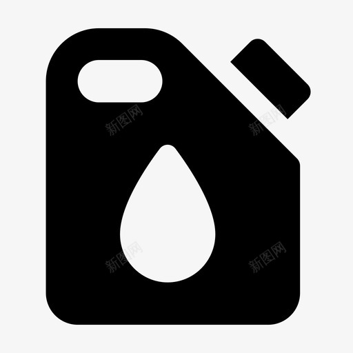 汽油罐装容器图标svg_新图网 https://ixintu.com jumpicon汽车标志 容器 汽油 燃料 罐装