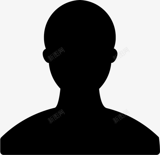 用户人物个人资料图标svg_新图网 https://ixintu.com 个人资料 人物 杀手级用户界面图标 用户