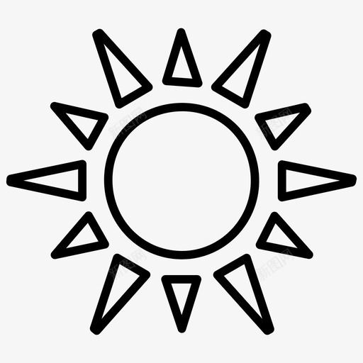 阳光炎热阳光明媚图标svg_新图网 https://ixintu.com 炎热 野营消瘦 阳光 阳光明媚
