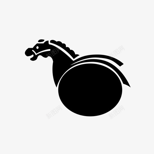 马头svg_新图网 https://ixintu.com 马头