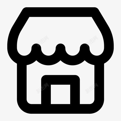 商店必需品生产线图标svg_新图网 https://ixintu.com 商店 必需品生产线