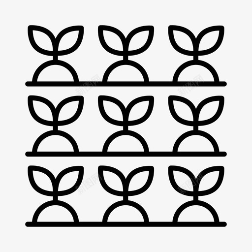 农作物农业农场图标svg_新图网 https://ixintu.com 农业 农作物 农场 牧场 食品