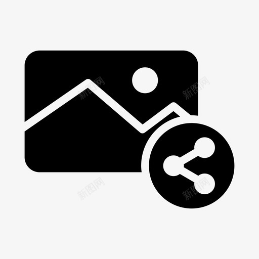 分享照片相片相片和相片图标svg_新图网 https://ixintu.com 分享照片 相片 相片和相片