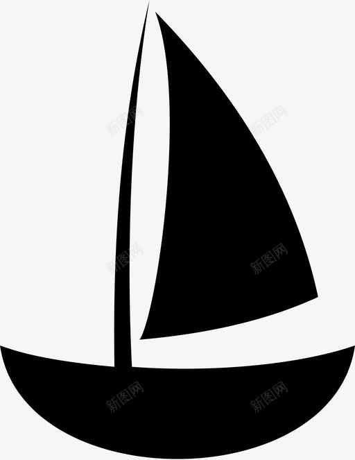 帆船海洋航海图标svg_新图网 https://ixintu.com 帆船 旅行 海洋 航海