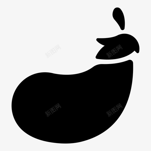 茄子配料营养图标svg_新图网 https://ixintu.com 有机 茄子 营养 蔬菜 蔬菜固体新鲜商品 配料