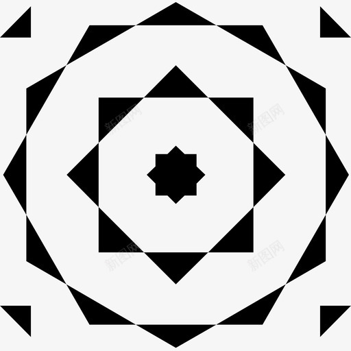 阿拉伯图案伊斯兰教伊斯兰图标svg_新图网 https://ixintu.com 伊斯兰 伊斯兰教 清真寺 西班牙 阿拉伯图案