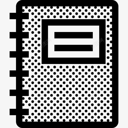 抄写本日记本笔记本图标svg_新图网 https://ixintu.com 书写 抄写本 日记本 杂项点 笔记本 纸张