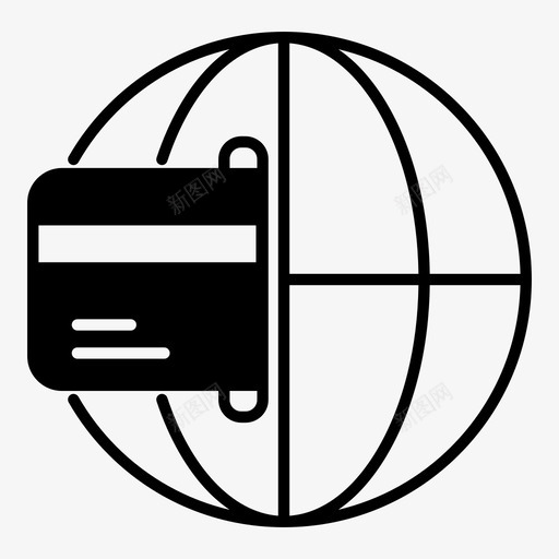 全局事务业务支付图标svg_新图网 https://ixintu.com 业务 全局业务glyph 全局事务 支付