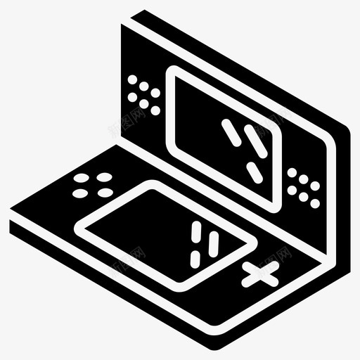 手持游戏设备技术图标svg_新图网 https://ixintu.com 手持游戏 技术 设备