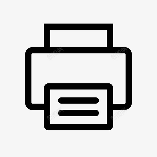 打印机墨水纸张打印机图标svg_新图网 https://ixintu.com 印刷 墨水 打印机 技术 纸张打印机