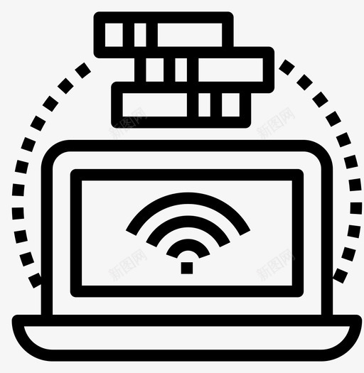 教育技术互联网信息技术图标svg_新图网 https://ixintu.com 互联网 信息技术 学习 教育技术