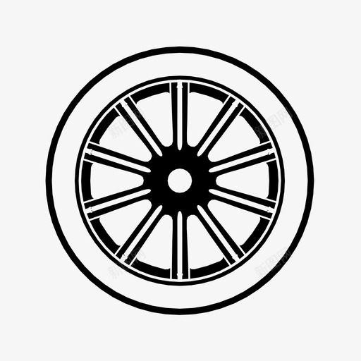 车轮汽车轮胎定制图标svg_新图网 https://ixintu.com 定制 汽车轮胎 汽车轮辋 赛车 车轮 轮毂盖 轮辋
