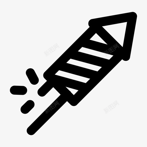 爆竹鞭炮生日图标svg_新图网 https://ixintu.com 爆竹 生日 鞭炮