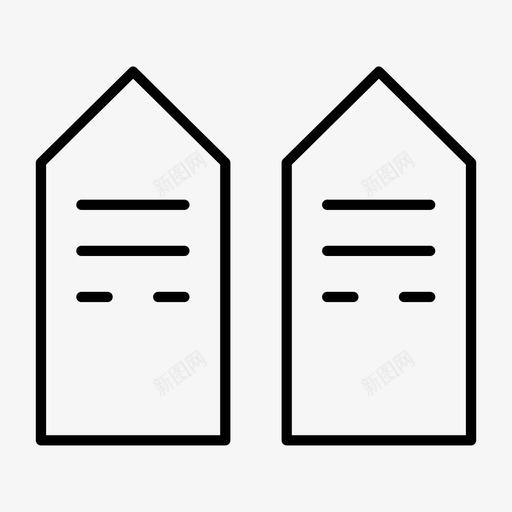 公寓建筑物物业图标svg_新图网 https://ixintu.com 住宅 住户 公寓 建筑物 房地产 物业