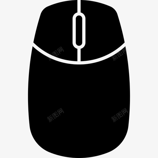 大型电脑鼠标技术设备和小工具图标svg_新图网 https://ixintu.com 大型电脑鼠标 技术 设备和小工具