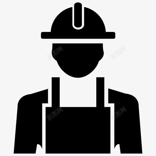 机械工程师建筑商建造师图标svg_新图网 https://ixintu.com 人力资源管理设置04 工人 建筑商 建造师 开发者 机械工程师