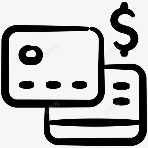 付款方式信用卡信用卡支付图标svg_新图网 https://ixintu.com inky购物卷5 付款方式 信用卡 信用卡支付