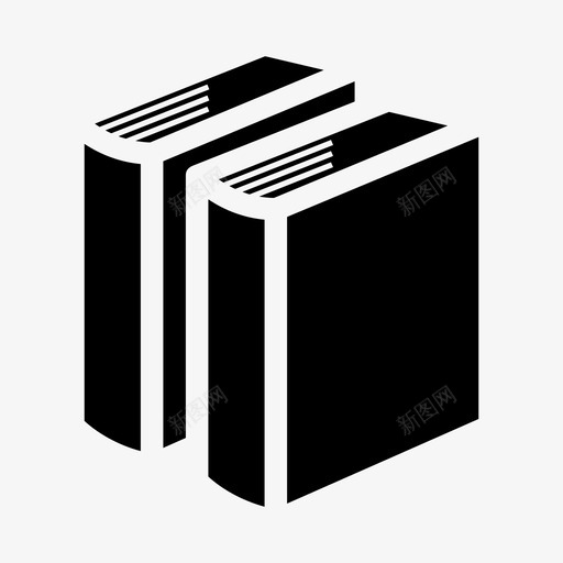 书籍封面书教育图标svg_新图网 https://ixintu.com 书籍 学习 学校 封面书 教科书 教育