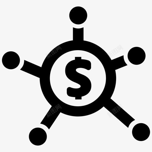 银行网点营业网点图标svg_新图网 https://ixintu.com 营业网点 银行网点