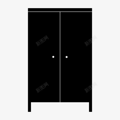 衣柜家图标svg_新图网 https://ixintu.com 家 衣柜