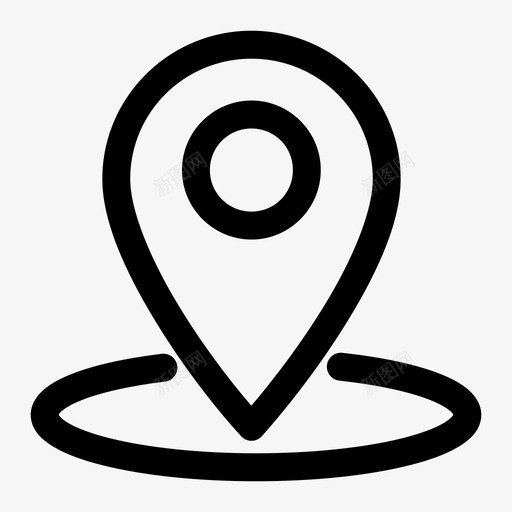 占位符地图位置地图图钉图标svg_新图网 https://ixintu.com 占位符 地图位置 地图和标志 地图图钉 地图指针