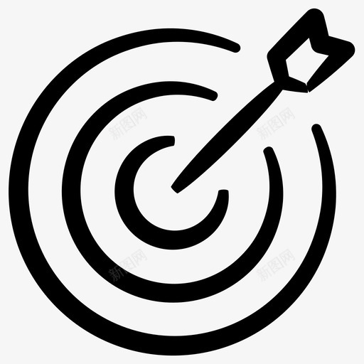 目标箭头目标inkybusiness第7卷图标svg_新图网 https://ixintu.com inkybusiness第7卷 目标 箭头目标